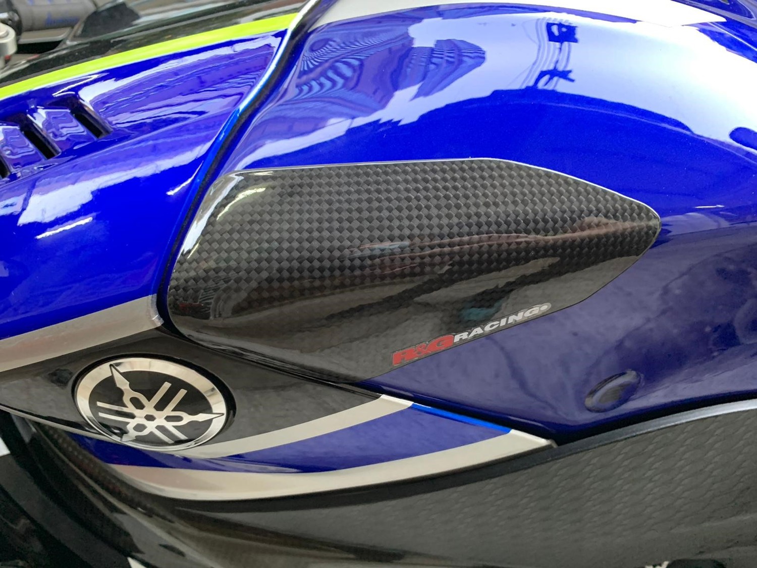 R&G Racing Tank Sliders (Gloss Finish) for the Yamaha YZF-R6 '17-'22 R&G Racing Tank Sliders (Gloss Finish) for the Yamaha YZF-R6 '17-'22